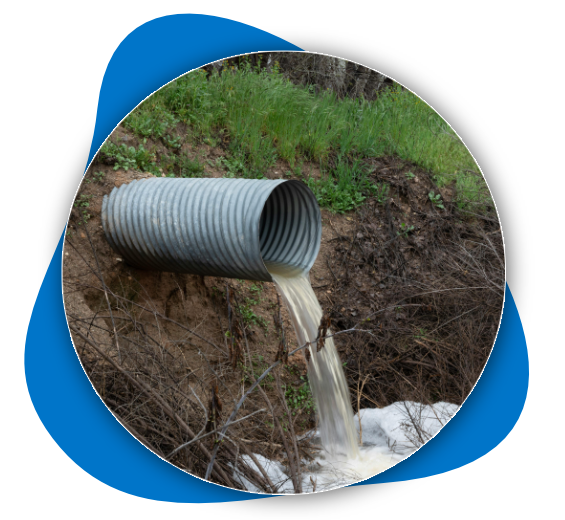 Picture of a sewer drain
